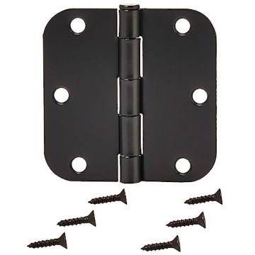 Amazon Basics 5/8 Radius Interior Door Hinges Pack