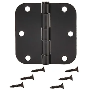 Amazon Basics 5/8 Radius Interior Door Hinges Pack