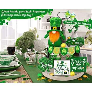 St. Patrick's Day 21 PCS Decor Set for Home & Parties
