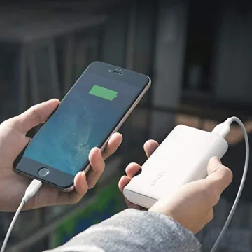 Anker PowerCore 10000, One of The Smallest and Lightest 10000mAh External Batteries, Ultra-Compact, High-Speed Charging Technology Power Bank for iPhone, Samsung Galaxy and More