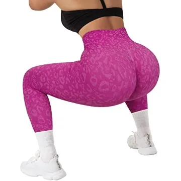 Buy MOOSLOVER Leopard Scrunch Butt Lifting Leggings