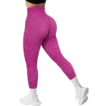 Buy MOOSLOVER Leopard Scrunch Butt Lifting Leggings