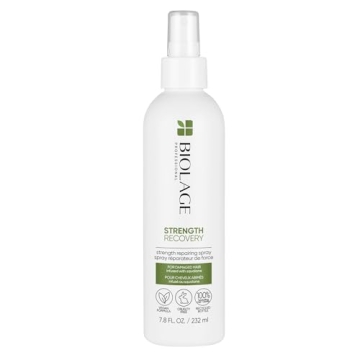 Biolage Strength Recovery Leave-In Conditioner Spray | Hair Repairing Heat Protectant & Detangler | ...
