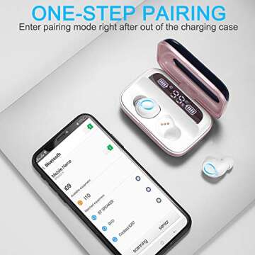 Motast Bluetooth 5.3 Earbuds 140H Playtime and Waterproof