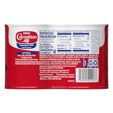 CARNATION Evaporated Milk 4 Count - Creamy & Vitamin D Fortified