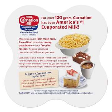 CARNATION Evaporated Milk 4 Count - Creamy & Vitamin D Fortified