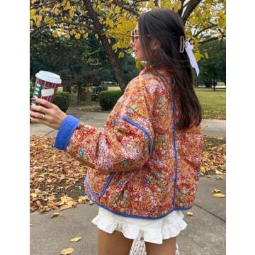 Trendy Yimoon Cropped Puffer Quilted Jacket for Ladies