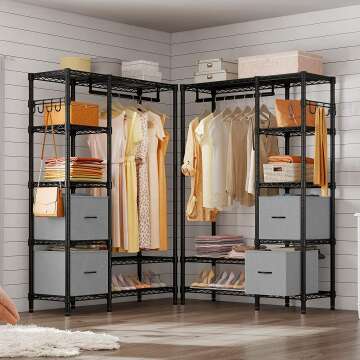 VIPEK V7 Heavy Duty Wire Garment Rack with 6 Tiers