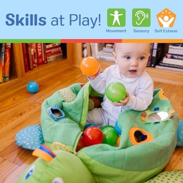 Melissa Doug Kids Turtle Ball Pit 60 Balls Playful Learning