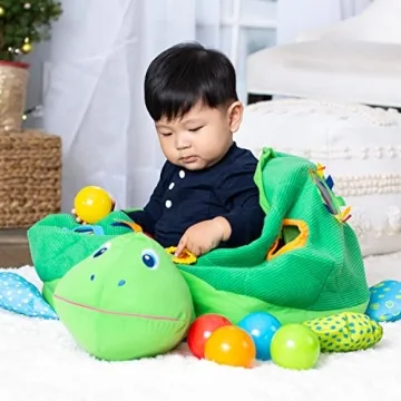 Melissa Doug Kids Turtle Ball Pit 60 Balls Playful Learning