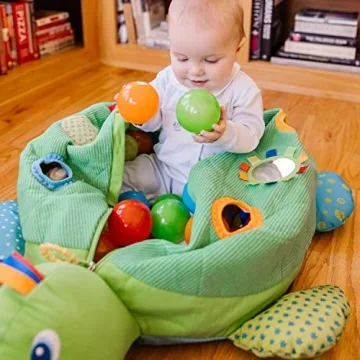Melissa Doug Kids Turtle Ball Pit 60 Balls Playful Learning