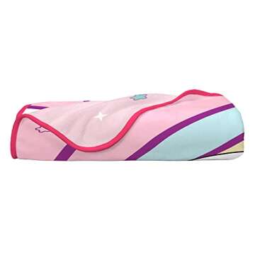 Squishmallows Kids Bedding Super Soft Micro Raschel Throw, 46 in x 60 in, By Franco, Prints may vary as on cloud nine pattern/do not disturb pattern