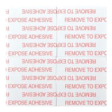 Scotch Removable Mounting Squares, Grey, 1 in. x 1 in., Holds up to 1lb., 16-Squares