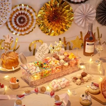 Lifewit Ice Chilled Condiment Caddy - 5 Containers