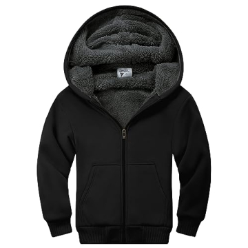 SWISWISSWELL Kids Fleece Lined Hoodie 6-15 Years
