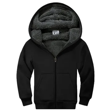 SWISWISSWELL Kids Fleece Lined Hoodie 6-15 Years