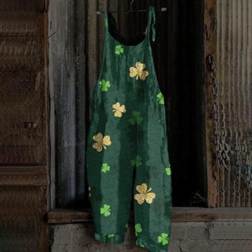 Vibrant Women's St. Patrick Jumpsuit for Any Occasion