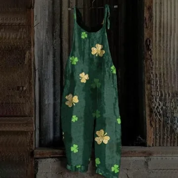 Vibrant Women's St. Patrick Jumpsuit for Any Occasion