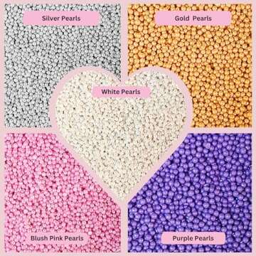 Confect Pearl Sprinkles for Cakes and Cupcakes Decoration