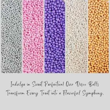 Confect Pearl Sprinkles for Cakes and Cupcakes Decoration