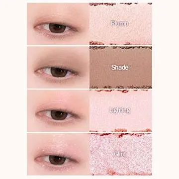 Espoir Real Eye Palette Dewy 7 Colors - Multi-Use Eyeshadow