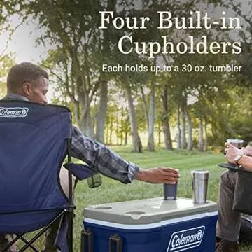 Coleman 62qt Portable Wheeled Cooler with Multi-Day Ice Retention