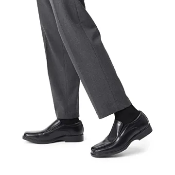 Bruno Marc Men's Leather Loafers - Stylish Comfort in Black