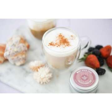 Teabloom Double Walled Cups – 8 oz / 250 ml – Set of 4 Insulated Glass Cups for Tea, Coffee, Espresso, and More – Clarity Glasses