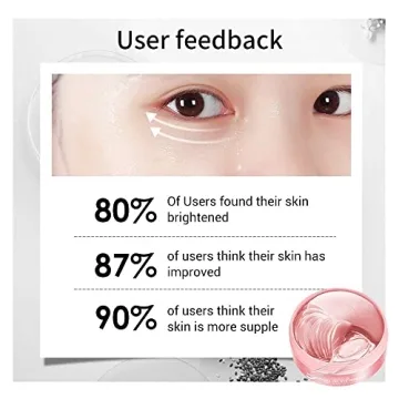 Hydrating AKARY Rose Eye Patches for Youthful Skin