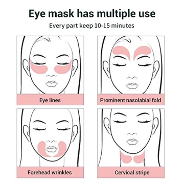 Hydrating AKARY Rose Eye Patches for Youthful Skin