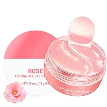 Hydrating AKARY Rose Eye Patches for Youthful Skin