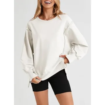 SHEWIN Women's Lightweight Casual Sweatshirt for Stylish Comfort