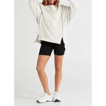 SHEWIN Women's Lightweight Casual Sweatshirt for Stylish Comfort