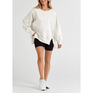 SHEWIN Women's Lightweight Casual Sweatshirt for Stylish Comfort