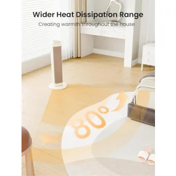 25" Airmate Space Heater for Indoor Comfort and Safety