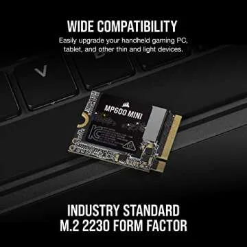 Corsair MP600 Mini 1TB M.2 NVMe PCIe x4 SSD for Gamers