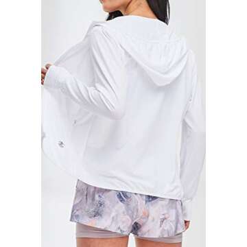 GMTTFOUR UPF 50+ UV Sun Protection Women's Clothing Zip Up Hoodie Long Sleeve Fishing Running Hiking...