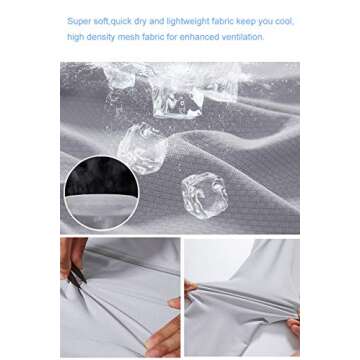 GMTTFOUR UPF 50+ UV Sun Protection Women's Clothing Zip Up Hoodie Long Sleeve Fishing Running Hiking Jacket Outdoor Performance Shirt(Light Blue,XL)