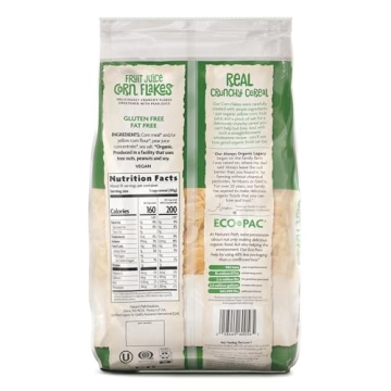 Nature's Path Organic Corn Flakes - Crunchy & Healthy Breakfast