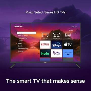 Roku 32" HD Smart TV with Voice Remote and Free TV