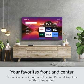 Roku 32" HD Smart TV with Voice Remote and Free TV