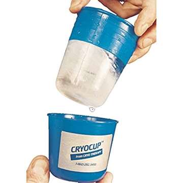 Cryocup - 2-Count Ice Therapy Device for Pain Relief