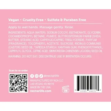 Nectar Life Exfoliating Hand Wash - Fruit Smoothie Scent