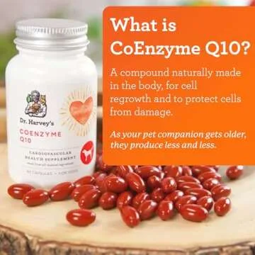 Dr. Harvey's Coenzyme Q10 Supplements for Senior Dogs