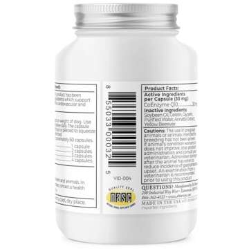 Dr. Harvey's Coenzyme Q10 Supplements for Senior Dogs