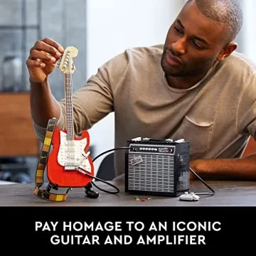 LEGO Fender Stratocaster Guitar Building Set for All
