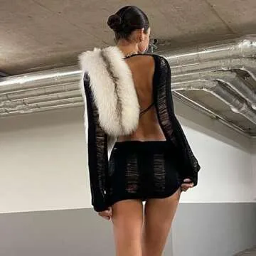 Stylish Pdxnyxx Long Sleeve Bodycon Dress for Women