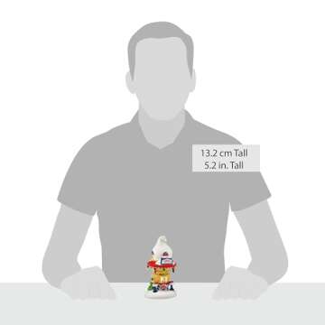 Department 56 North Pole Village Santa's Dairy Queen Cone House Lit Building