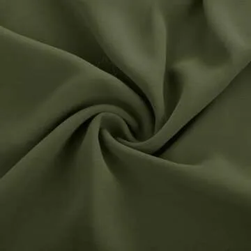 Chic Olive Green Summer Blouse with Embroidery Details