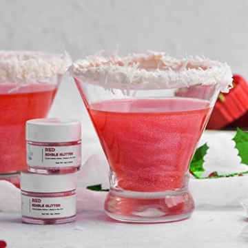 Sweets Indeed Edible Glitter for Magical Drinks and Desserts